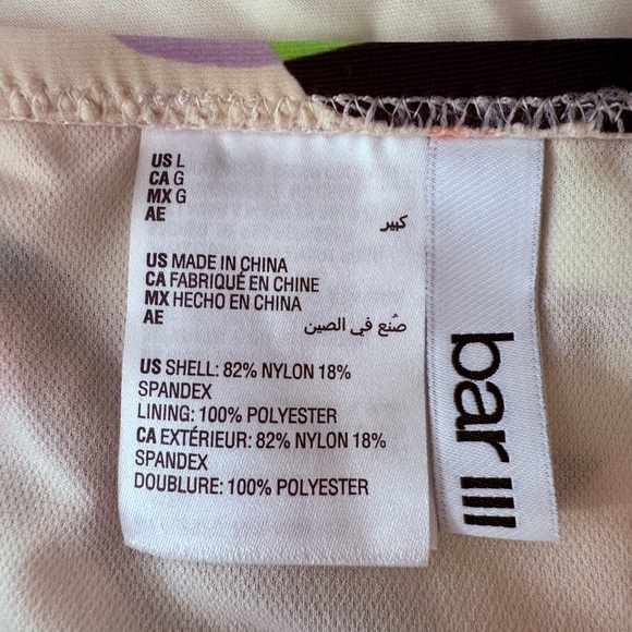 BAR III high waist swim bottoms size large - Picture 5 of 8